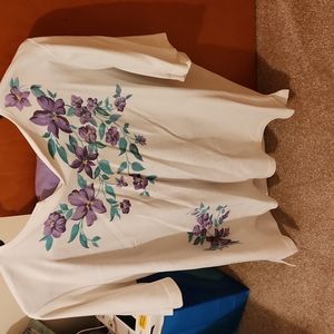 Capri's and blouses that goes with them.